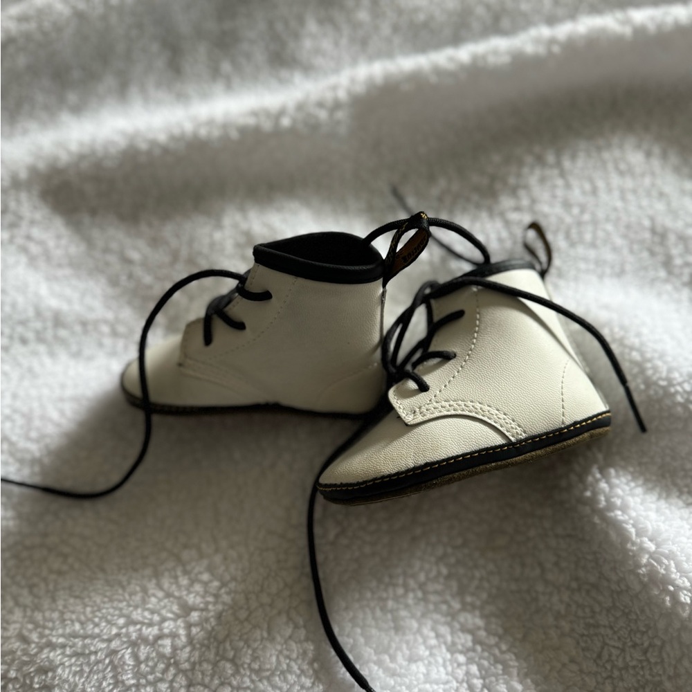 Dr.Martens White 1460 Boot, Size 3C